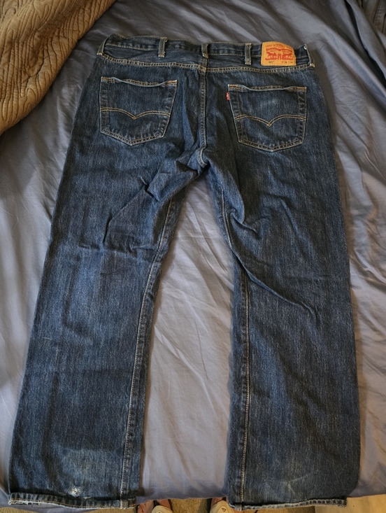 Levi's Other - Levi's Men’s Button Fly Blue Straight Leg Jeans